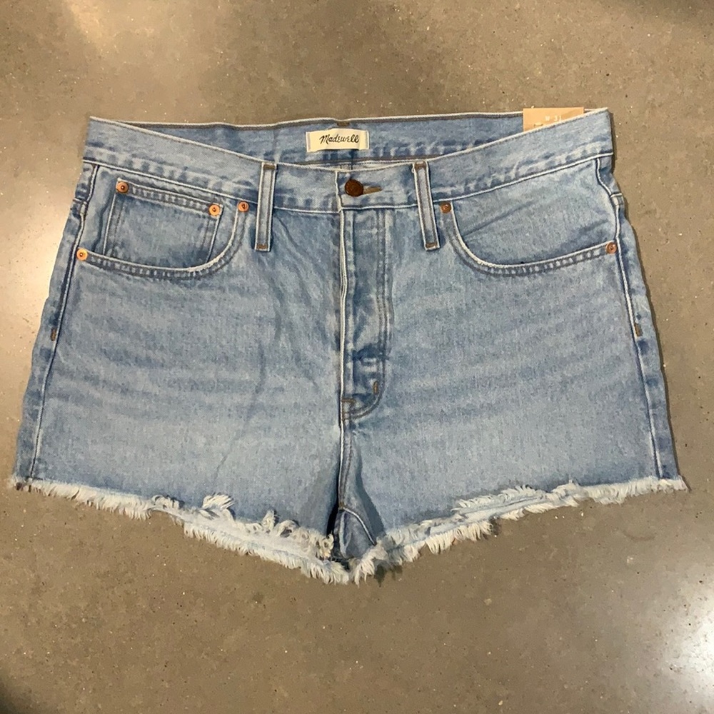 Madewell Relaxed Denim Shorts